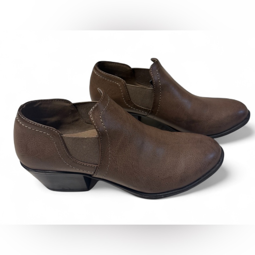 Weatherproof Vintage Cynthia Ankle Comfort Boots in Brown sz 8 Boho